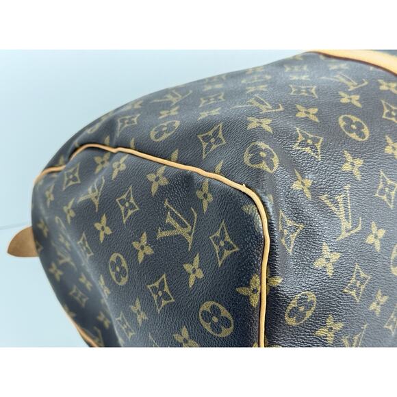 Louis Vuitton Keepall 50 Monogram Canvas Duffle Bag Brown - Picture 9 of 16